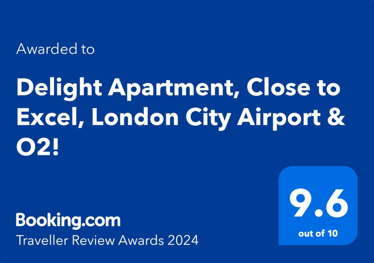 Delight Apartment, Close To Excel, London City Airport & O2! Dış mekan fotoğraf